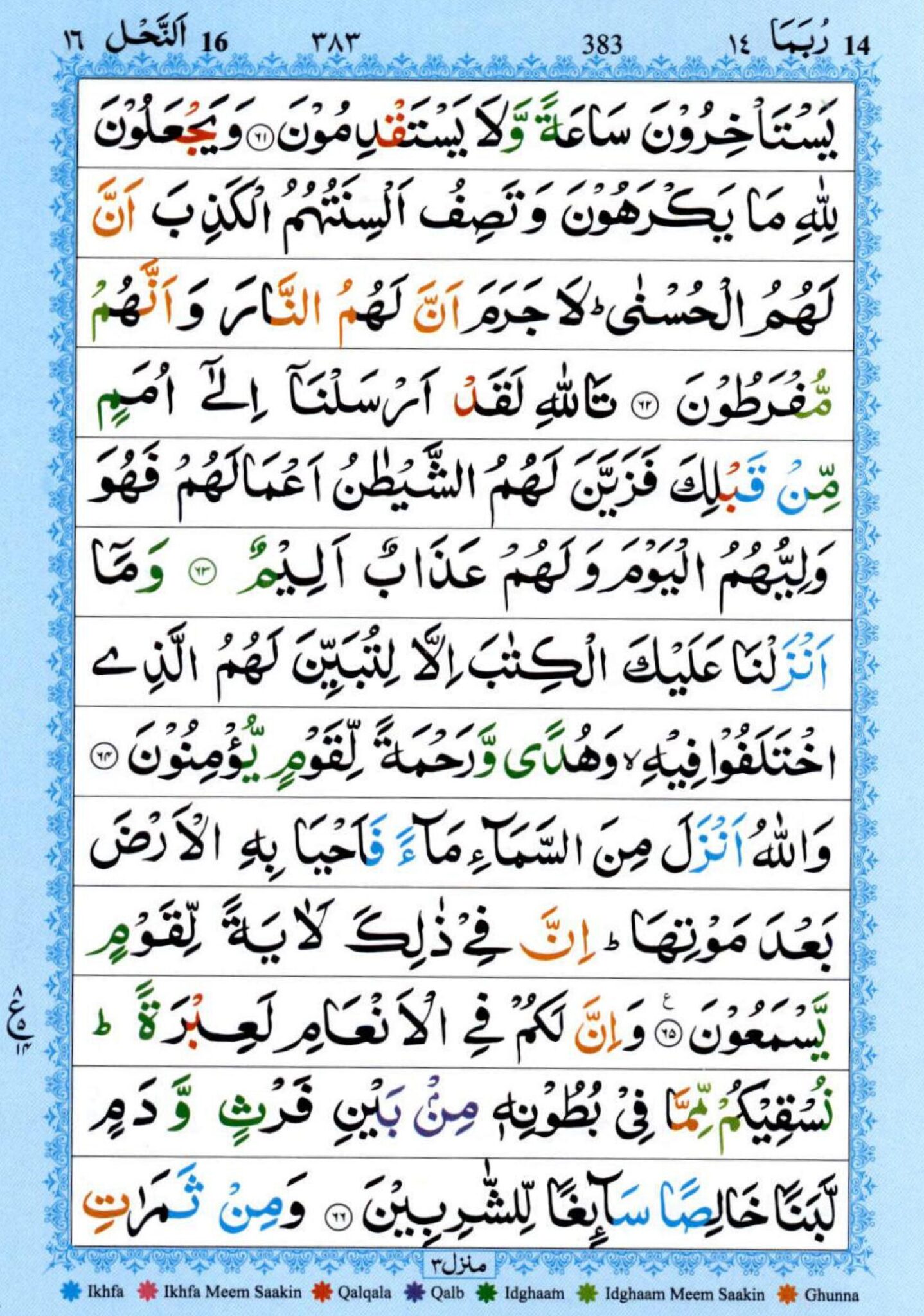 Surah An Nahl Read and listen سورة النحل | Pak Web
