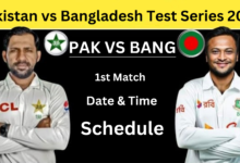 Pakistan vs Bangladesh