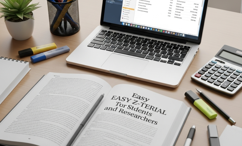 Easy Z-Test Tutorial for Students and Researchers