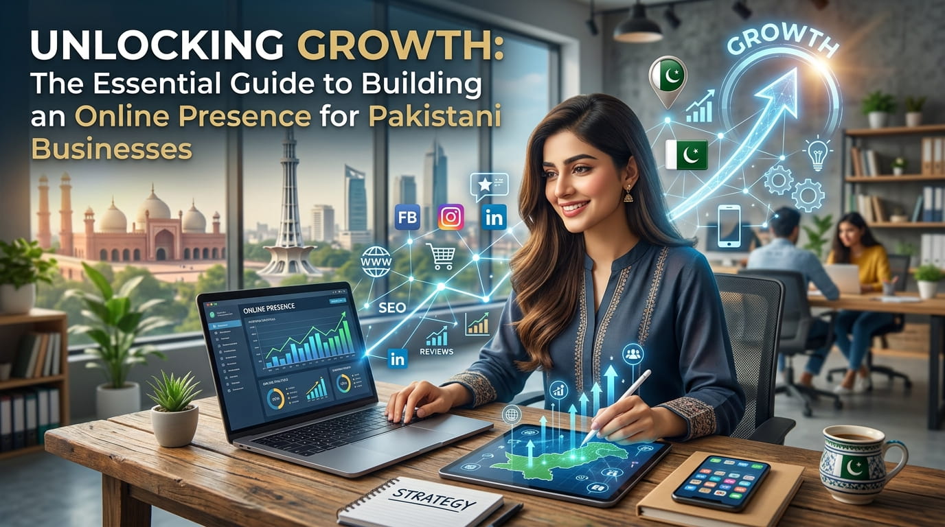 The Essential Guide to Building an Online Presence for Pakistani Businesses