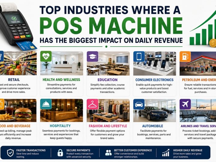 Top Industries Where A PoS Machine Has The Biggest Impact on Daily Revenue