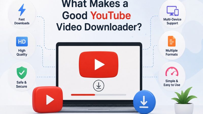 What Makes a Good YouTube Video Downloader?